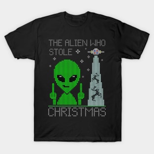 The Alien Who Stole Christmas T-Shirt